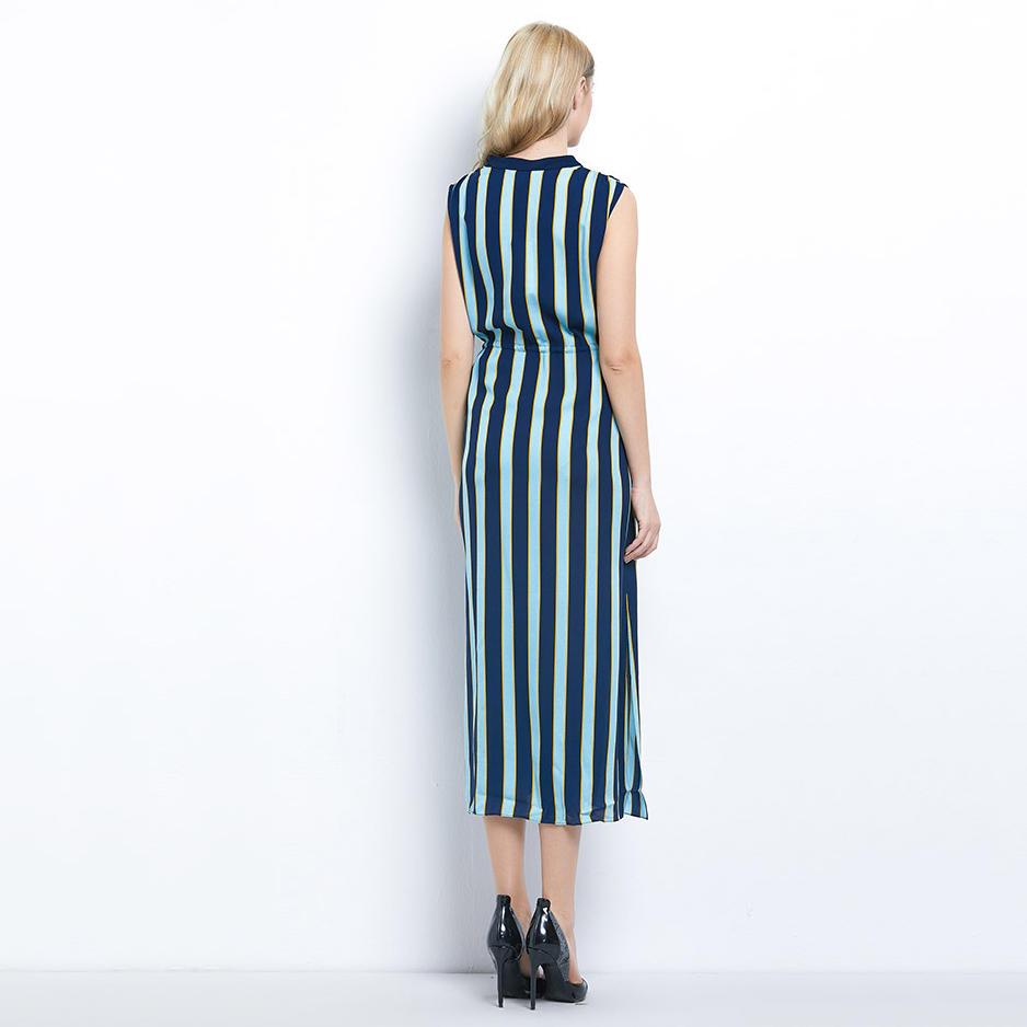 Sleeveless Striped Dresses For Women Sleeveless Striped Dresses For Women