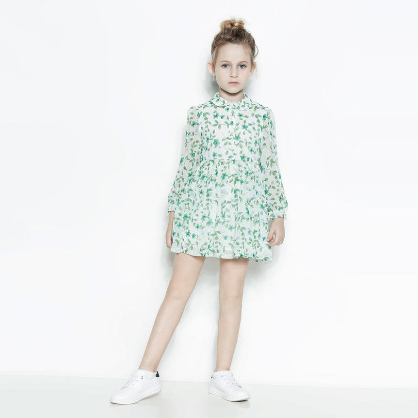 OEM Factory Custom Kids Clothes Printing Dress